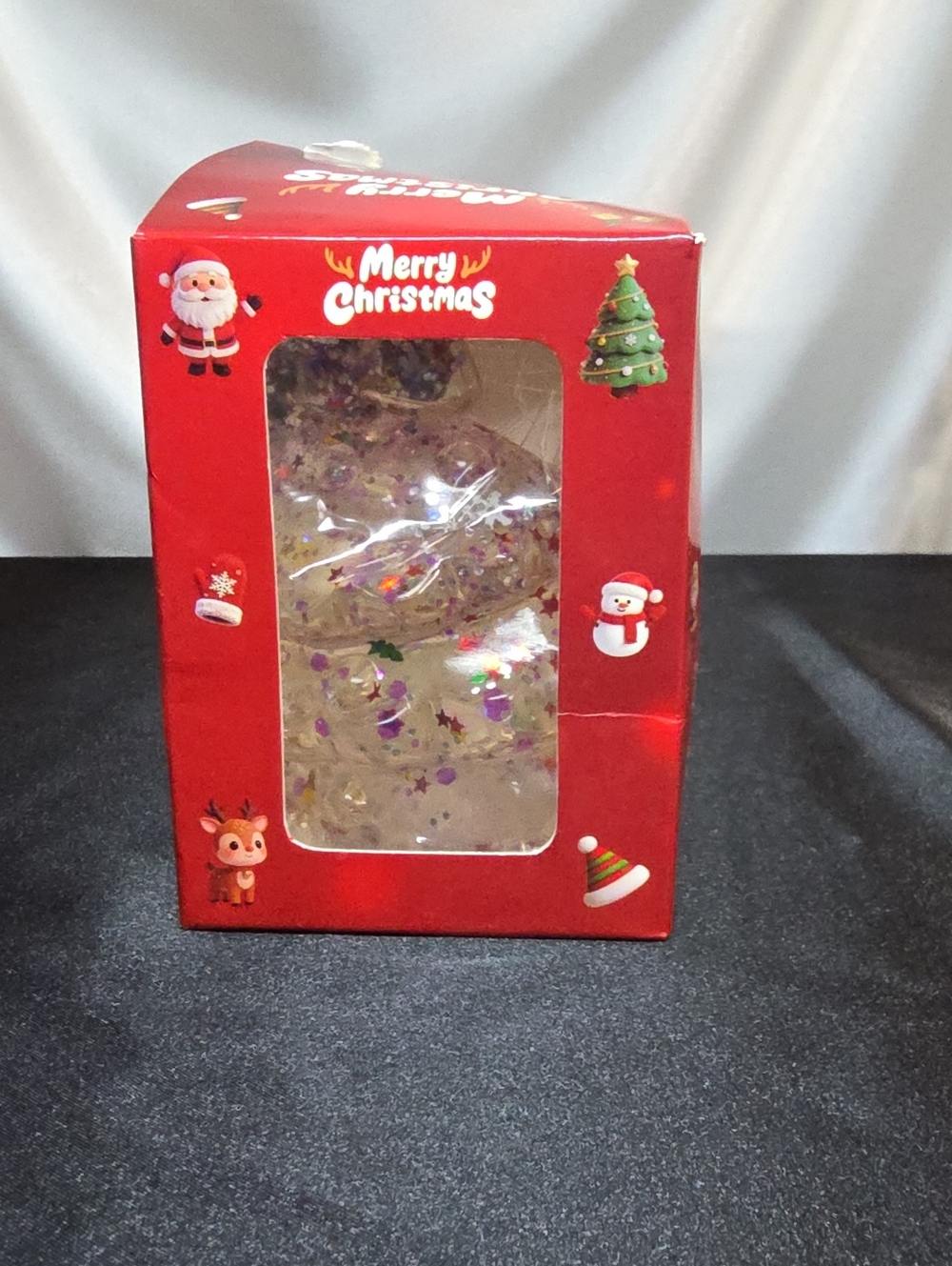 Red Christmas-Themed Cell Phone Accessory Packaging